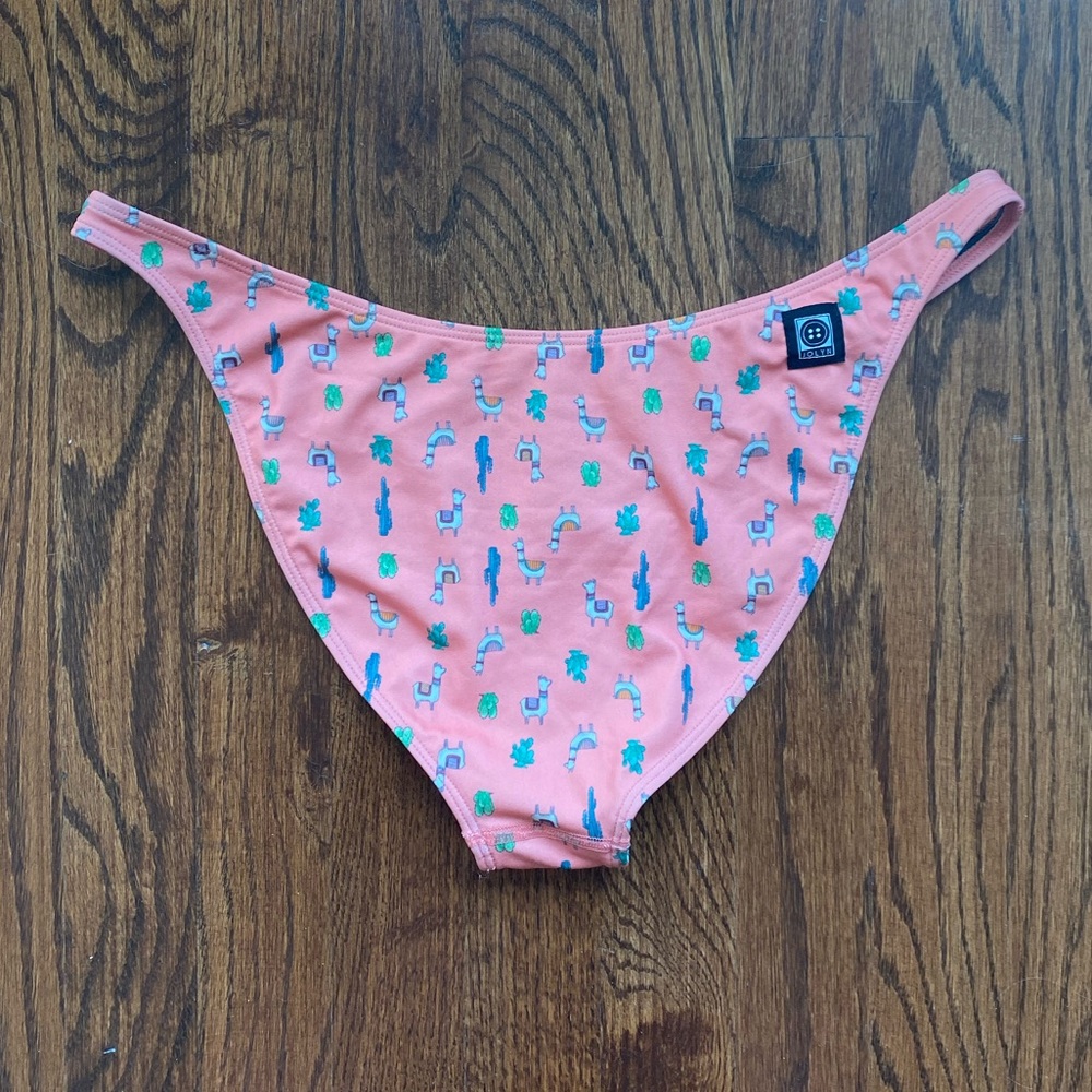 Jolyn Lita Llama print bikini bottom